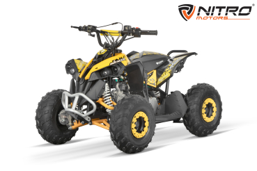 Preview: Mini Quad Nitro Avenger 125cc | 6 Zoll | E-Start Automatik mit RG
